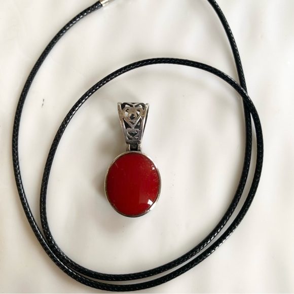 Silpada Red Pendant S1300 - Picture 5 of 5
